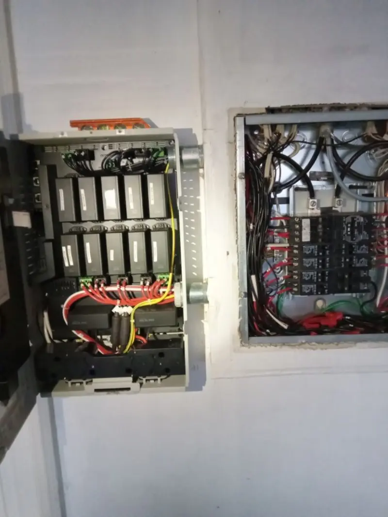 Electrical panel upgrade completed for Commercial Electrician Services in Oak Park Heights